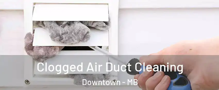  Clogged Air Duct Cleaning Downtown - MB