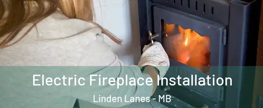  Electric Fireplace Installation Linden Lanes - MB