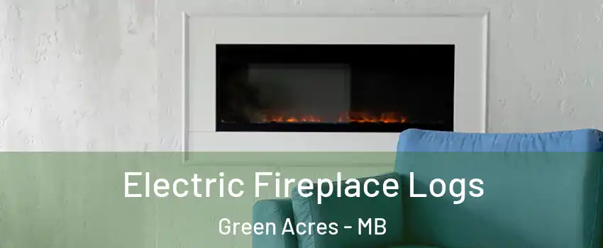  Electric Fireplace Logs Green Acres - MB