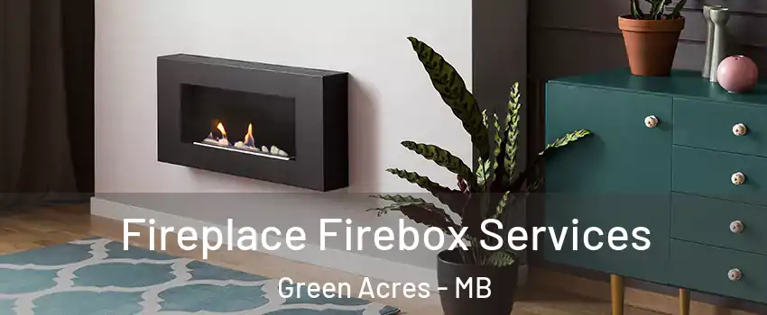  Fireplace Firebox Services Green Acres - MB