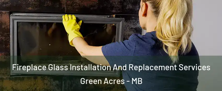  Fireplace Glass Installation And Replacement Services Green Acres - MB