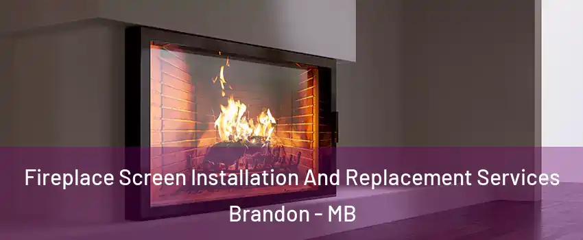 Fireplace Screen Installation And Replacement Services Brandon - MB