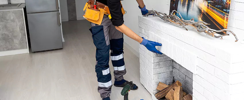 Outdoor Fireplace Restoration in Brandon, Manitoba