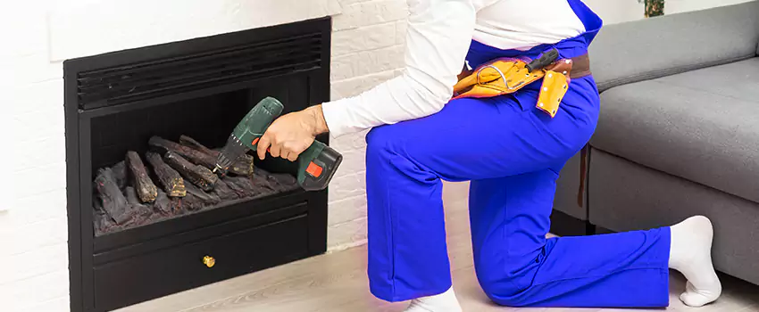 B-Vent Gas Fireplace Installation in Brandon, MB