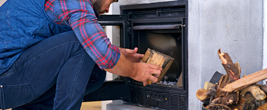 Old Broken Fireplace Repair And Replacement in Brandon, MB