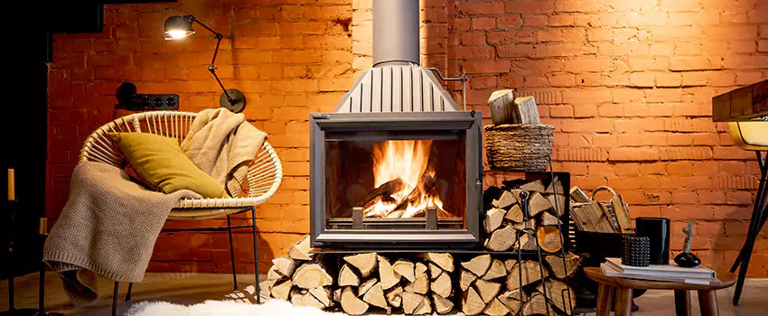 Pellet Stove Chimney Pipe Brackets Installation in Brandon, MB