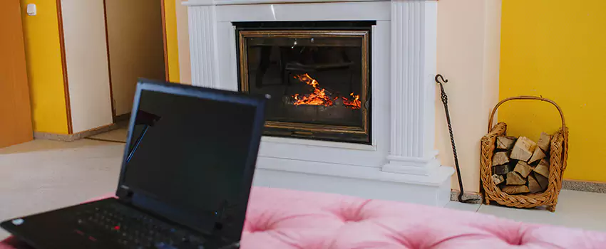 Valor Outdoor Gas Fireplace in Brandon, Manitoba