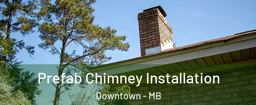  Prefab Chimney Installation Downtown - MB