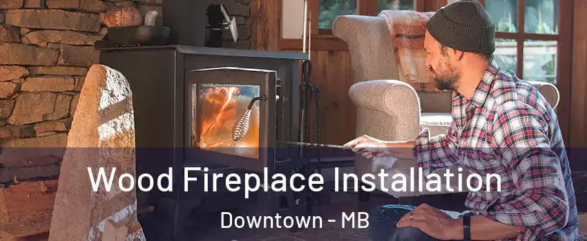  Wood Fireplace Installation Downtown - MB